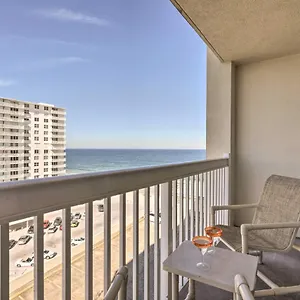  Apartment Ocean-view Daytona Retreat With Balcony United States